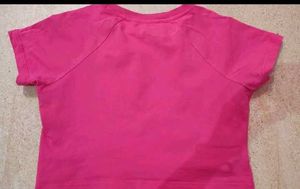 Pink Graphic Baby Tee