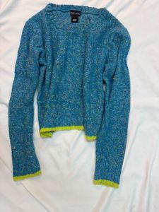 Wet Seal Blue Knit Sweater