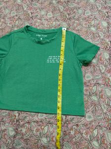 Green Graphic Print T-Shirt