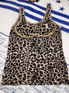 Leopard Print Camisole Tank Top
