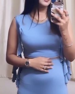Stylish Grey Crop Top with Unique Sleeves