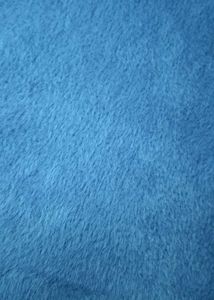 Blue Fuzzy Knit Top