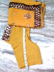 Saree For Haldi Function