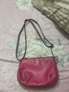 Chic Pink Crossbody Bag