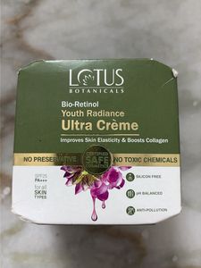 Lotus Botanicals Youth Radiance Ultra Creme