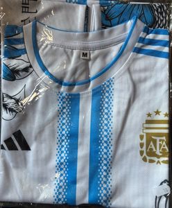 Messi White &amp; Blue Snake Jersey
