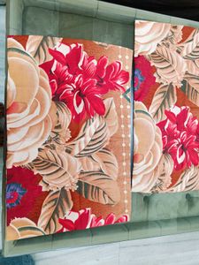 Vintage Floral Cotton Pillow Covers