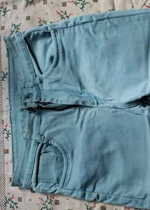 Light Blue Flared Jeans
