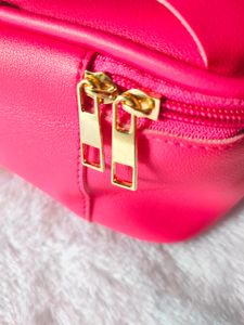 Makeup Organiser BOW BAG (hot pink)