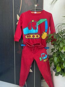 Kids' Red Co-ord set