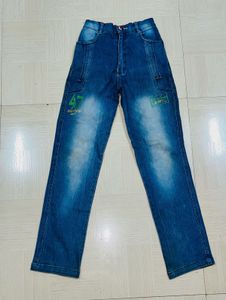 Kids Stylish Blue Denim Jeans