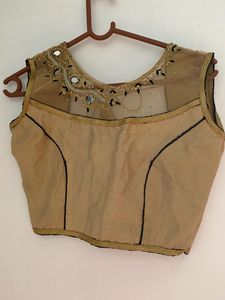 Blouse Mirror Work ..