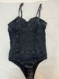 Denim Bodysuit