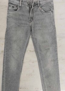 Gray Denim Jeans