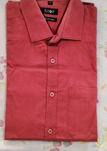 Men's Full Sleeves Cotton Shirt Size M 40"