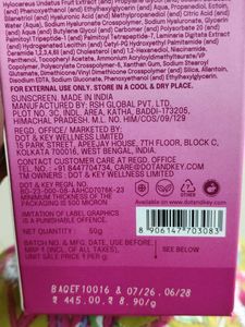 Dot &amp; Key Dragon Fruit Sunscreen SPF 50