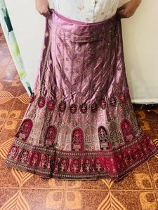 Elegant Embellished Unstitched Lehenga Choli