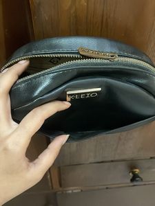 Branded Kleio Black Sling Bag