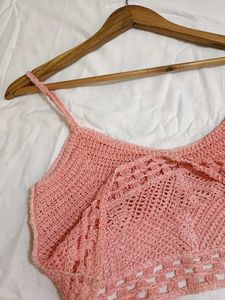 Crochet Crop Top - Handmade