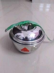Vintage Stainless Steel Casserole
