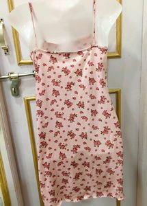 Cute Floral Print Nightgown