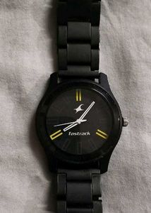 Fastrack Stunners Quartz Analog Black Dial Watch