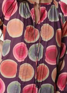 Rareism - Colorful Polka Dot Blouse