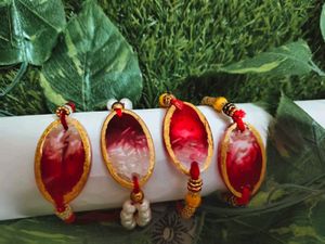 Handmade resin Rakhi & bangles