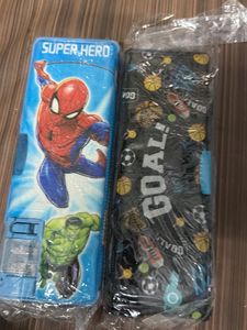 Superhero & Sports Pencil Cases