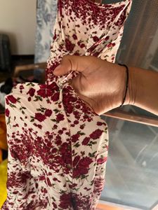 Floral Print Spaghetti Strap Dress