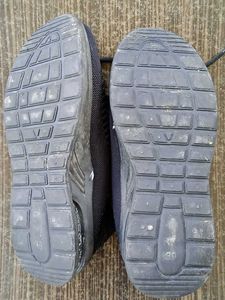 Knit Mesh Upper Black Sneakers Shoes