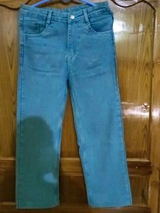 Light Blue Wide Leg Jeans