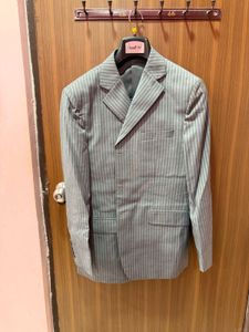 Men's Striped Blazer