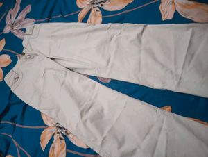Khaki Wide Leg Pants