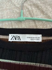 Striped Ribbed Knit Top