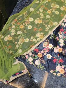 Floral Print Ethnic Skirt