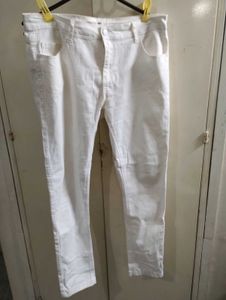 White Denim Jeans
