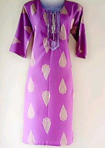 Stylish Tie-Dye Kurta with Sequins