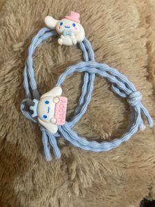 Cute Cinnamoroll Hair Ties (Set of 2)