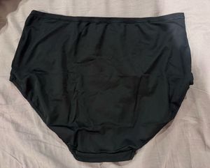 Black High-Waisted Underwear - Pack of 4
