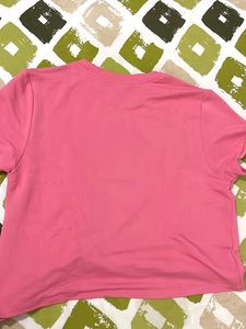 Skechers Pink Knot-Front T-Shirt