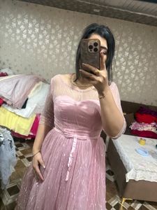 Elegant Pink Tulle Dress🎀❤️