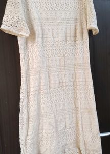 Chic White Lace Dress