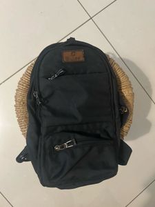 Blulee Black Sling bag for men