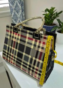 Classic Plaid Hand Bag