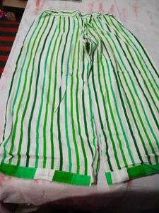 Green Checkered Kurta tauser with dupatta