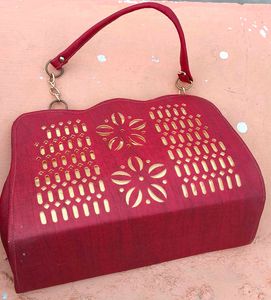 Chic Red Handbag