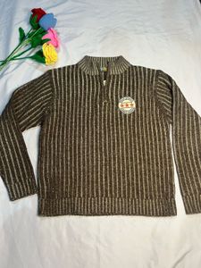 Striped Knit Sweater