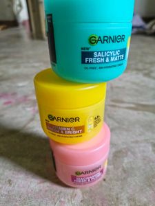 Garnier Face Moisturiser Jars