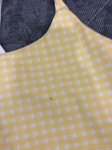 Cute Gingham Crop Top
